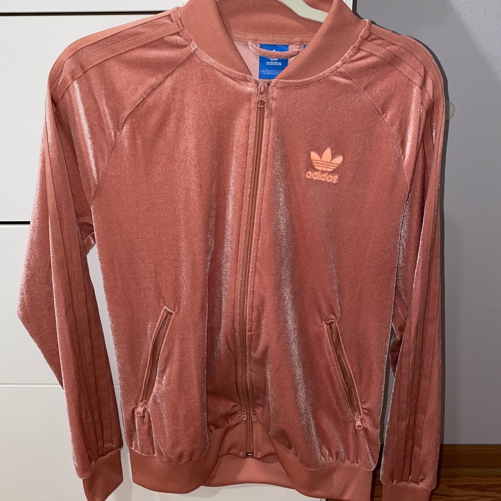 Adidas velvet jacket